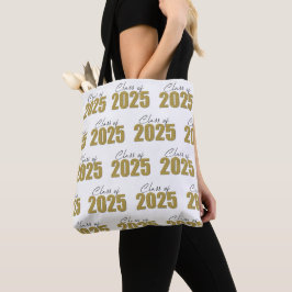 Gold Glitzer Class 2025 Tasche
