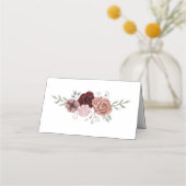 Gold Glitzer Confetti und Schwarz Platzkarte (Rückseite)