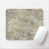 Gold Glitzer Crackle Modern Chic Glam Sparkle Mousepad (Mit Mouse)