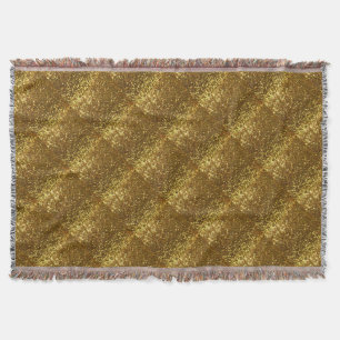 Gold Glitzer Decke