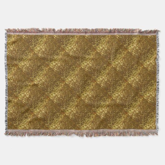 Gold Glitzer Decke (Vorderseite)