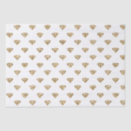 Gold Glitzer Diamonds Seidenpapier