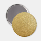 GOLD GLITZER DRUCKMAGNET MAGNET (Vorderseite/Rückseite)