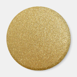 GOLD GLITZER DRUCKMAGNET MAGNET
