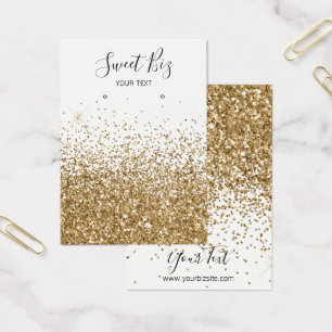 Gold Glitzer Earring Juweliergeschäft