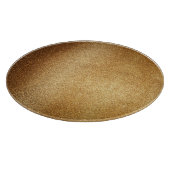 Gold-Glitzer-Effekt Schneidebrett (Ecke)