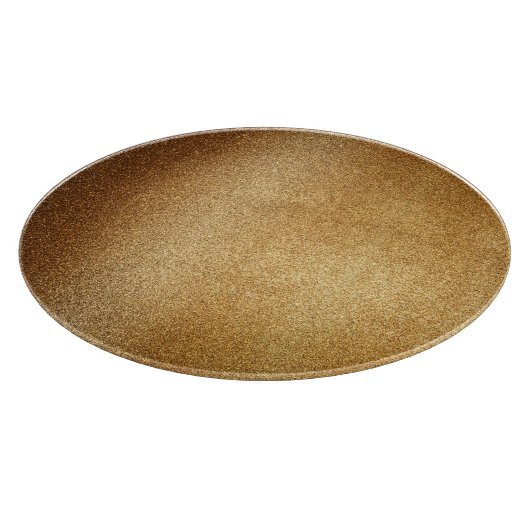 Gold-Glitzer-Effekt Schneidebrett (Ecke)