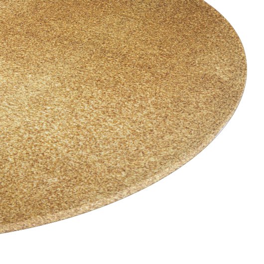 Gold-Glitzer-Effekt Schneidebrett (Ecke)