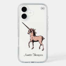 Gold Glitzer Einhorn mit Ihrem Namen