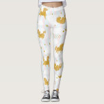 Gold Glitzer Einhorn Muster Girly Yoga Running Leggings<br><div class="desc">Einhornmodedesign für Mädchen und Frauen. "Träume sind der Spielplatz von Unicorns." Einhorn - ein Symbol der Magie, Wunder, Reinheit, Unschuld, Verzauberung und Weisheit.</div>