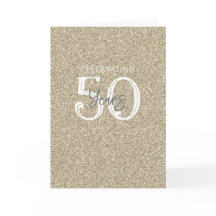 Gold Glitzer Elegant feiert 50 Jahre Chic