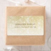 Gold Glitzer Elegante Berufliche Moderne Vorlage (Insitu)