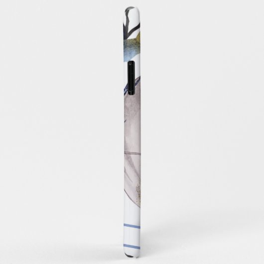 *~* Gold Glitzer Fairy Moon Stars Burg Case-Mate iPhone Hülle (Hinten/Rechts)