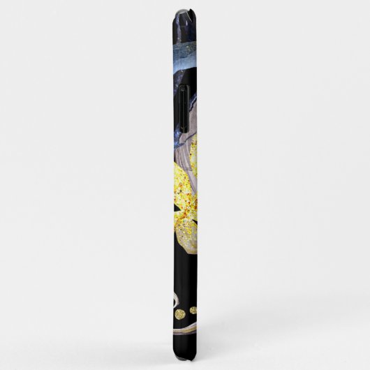 *~* Gold Glitzer Fantasy Stars Carriage Castle Case-Mate iPhone Hülle (Hinten/Rechts)