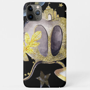 *~* Gold Glitzer Fantasy Stars Carriage Castle Case-Mate iPhone Hülle