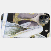 *~* Gold Glitzer Fantasy Stars Carriage Fairy Case-Mate iPhone Hülle (Rückseite (Horizontal))