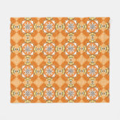 Gold Glitzer Fishnet: Nahtlos funkeln Fleecedecke (Vorderseite (Horizontal))