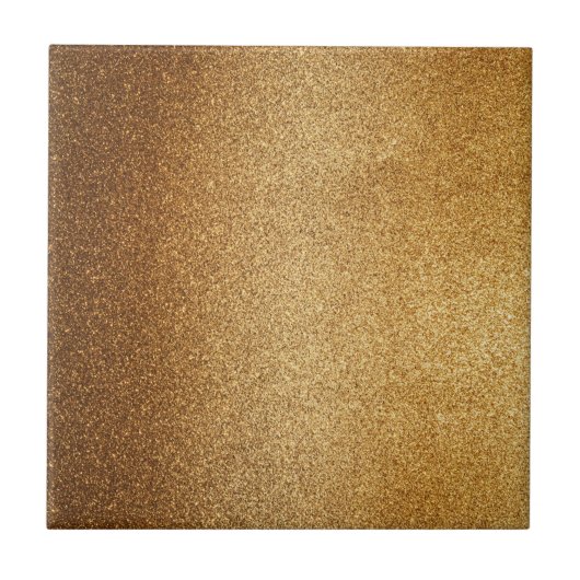 Gold Glitzer Fliese (Vorderseite)