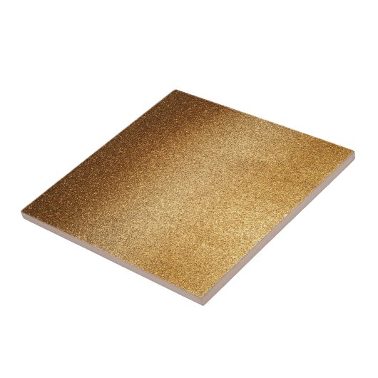 Gold Glitzer Fliese (Seite)
