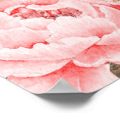 Gold Glitzer Floral Rustikale Hochzeit Begrüßungsz Poster (Ecke)