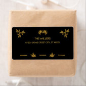 Gold Glitzer Frohe Weihnachten, Weihnachtsmann (Insitu)