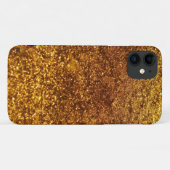 Gold Glitzer, Funkelnd, Glitzer Hintergrund Case-Mate iPhone Hülle (Rückseite (Horizontal))