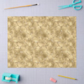 Gold Glitzer Giraffe Print Seidenpapier (Basteln)