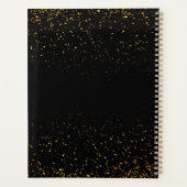Gold Glitzer Girl Boss Planner Planer (Rückseite)