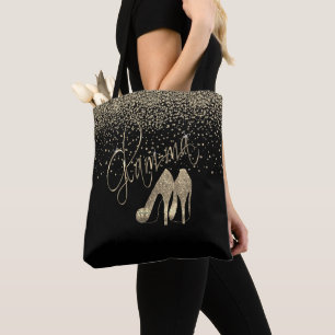 Gold Glitzer Glam-ma Tasche