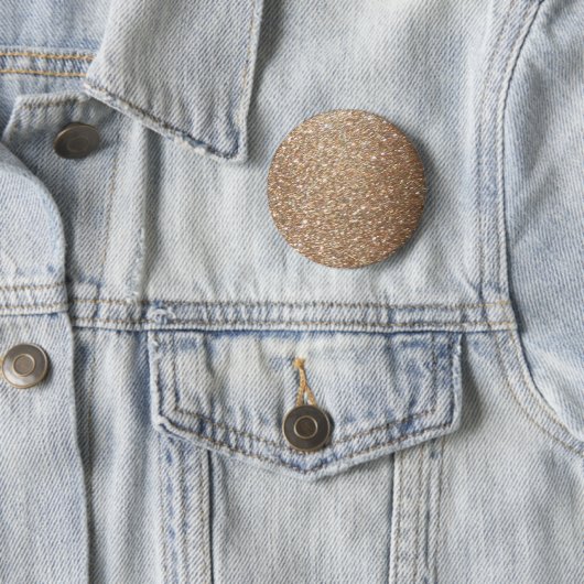 Gold Glitzer Glamour Party Festivals Glitzern Button (Beispiel)