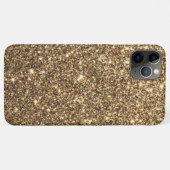 Gold Glitzer, glänzend und funkelnd Case-Mate iPhone Hülle (Rückseite (Horizontal))