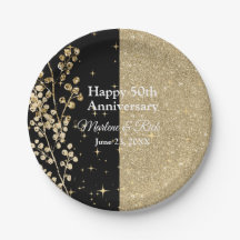 Gold Glitzer Glitzern Elegante Schwarze Kalligraph