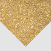 Gold-Glitzer-Glitzern Seidenpapier (Detail)
