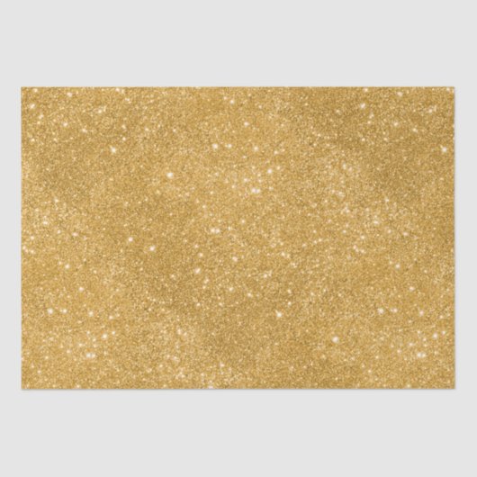 Gold-Glitzer-Glitzern Seidenpapier (Vorderseite)