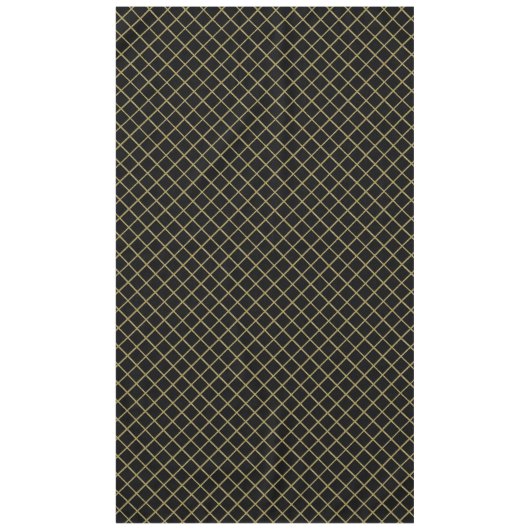 Gold Glitzer Grid Jegliche Farbe Tischdecke (Vorderseite)