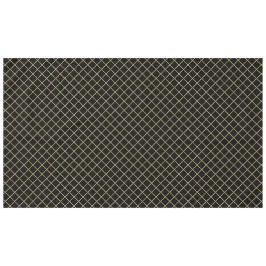 Gold Glitzer Grid Jegliche Farbe Tischdecke (Vorderseite (Horizontal))