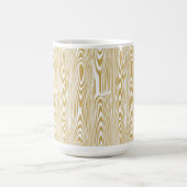Gold-Glitzer-Holzringe Kaffeetasse (Mittel)