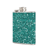 Gold Glitzer Imitate Foil Confetti Flachmann (Links)