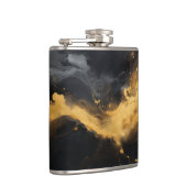 Gold Glitzer Imitate Foil Marmor Flachmann (Rechts)