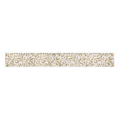 Gold Glitzer Leopard Print Ripsband (Vorderseite)