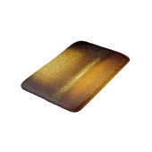 Gold Glitzer Lichter, weiße Weihnachtsstruktur. Badematte (Schrägansicht)