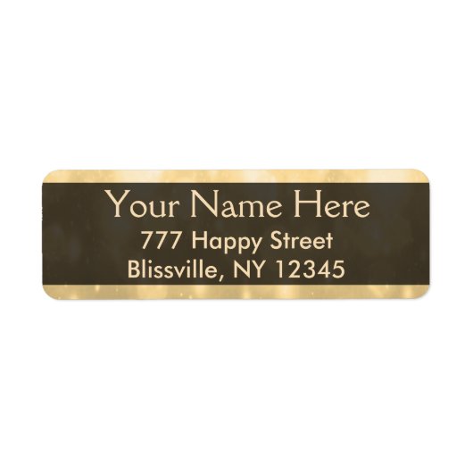 Gold Glitzer Lights (Vorne)