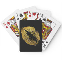 Gold-Glitzer-Lippen #2