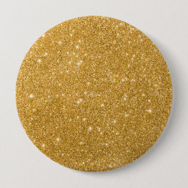 Gold Glitzer Luxus Button