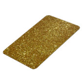 Gold Glitzer Magnet (Linke Seite)