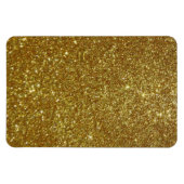 Gold Glitzer Magnet (Horizontal)