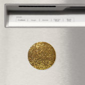 Gold Glitzer Magnet (In Situ (Geschirrspüler))