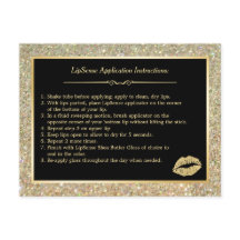 Gold Glitzer Makeup Lips Hinweise