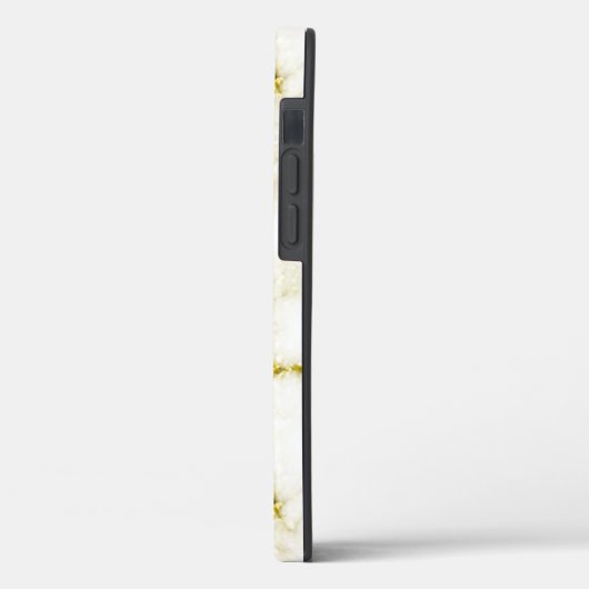Gold Glitzer Marble Personalisiert Case-Mate iPhone Hülle (Rückseite / Links)
