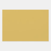 Gold Glitzer mit Abstraktem Schwarz Geschenkpapier Set (Vorderseite 3)